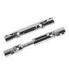 Yctze 2 Pack Upgraded Metal Drive Shaft Parts for WPL