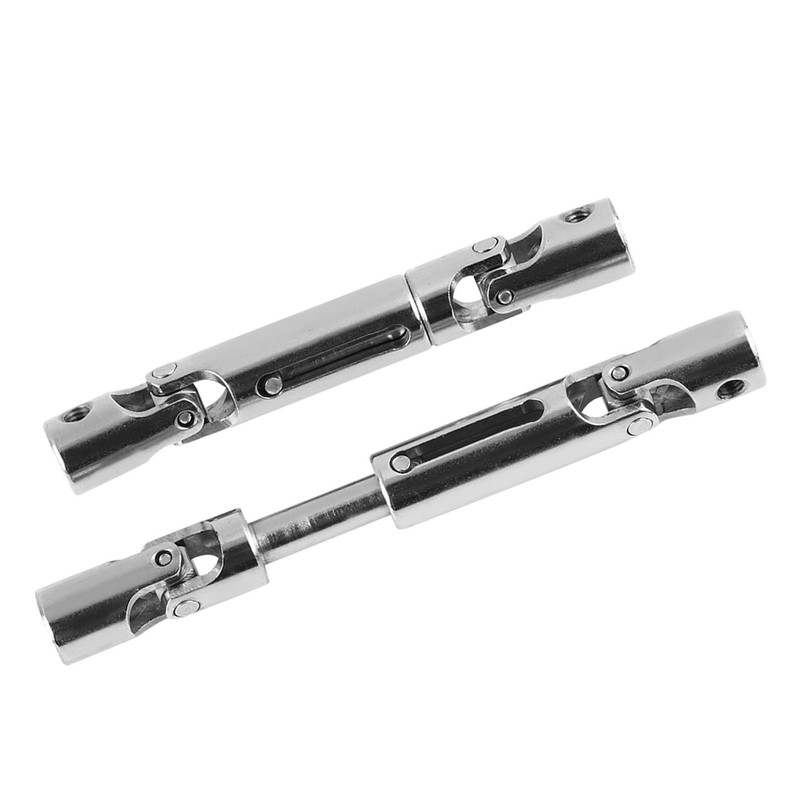 Yctze 2 Pack Upgraded Metal Drive Shaft Parts for WPL