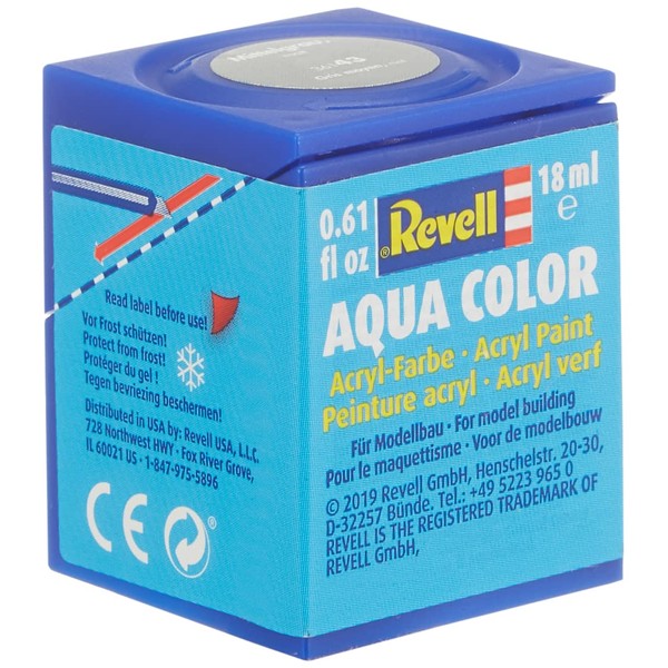 Revell 36143 Aqua-Farbe Mittelgrau Farbcode: 43 Dose 18ml