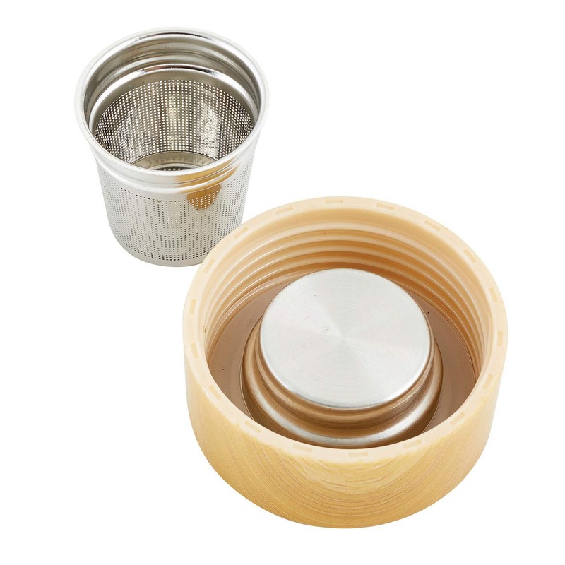 SB Design Studio SIPS F1404 Glass Water Bottle with Built-In