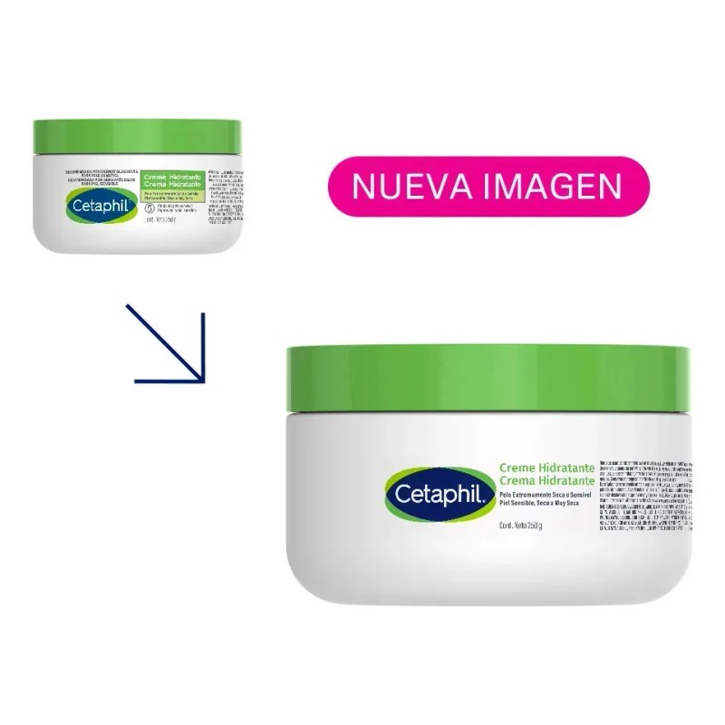 Crema Hidratante sin Aroma Cetaphil Pote 250g