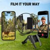 SPG 360° Rotatable Universal Compound Bow Phone Mount, Adjustable Bow