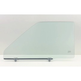 Driver Left Side Door Window Door Glass W/O Vent Style Compatible with Toyota Pickup 1984-1988 / 4Runner 1985-1989 Models