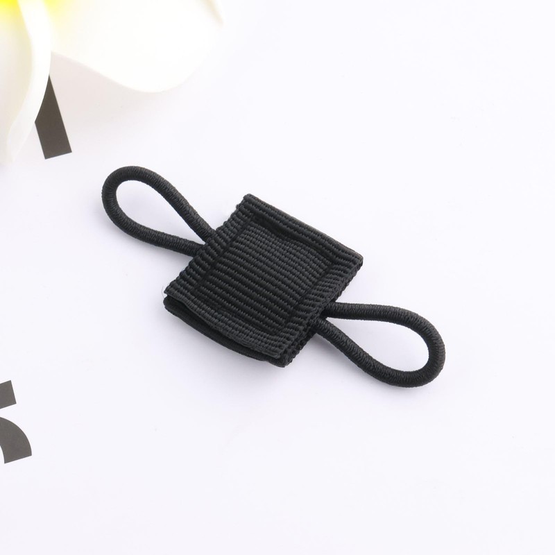 EMSea 10pcs Tactical Gear Holder Clip Elastic String-Buckle Compatible with