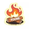RetroPlanet Maine Campfire Fun Die Cut Vinyl Sticker
