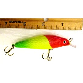 ALL AMERICAN Tournament Quality Baits 1ct EUROPE FLAG 10g 3.5 inch FLOATING JERKBAIT MINNOW Rattle Bass Fishing Baits
