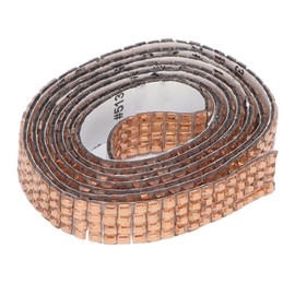 5 Yard Rhinestone Ribbon Sticker Strong Stickiness Self Adhesive Crystal Rhinestone Strips for DIY Decoration Golden