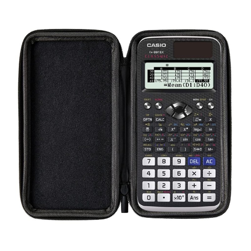 WYNGS Protective Case Red for TI-30XS MultiView Calculator