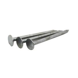 Galvanised Clout Nails Extra Large Head - 15mm (Pack of 150)