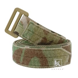 KRYDEX Tactical Base Belt EDC Under Loop Inner Belt Duty Concealed Carry MC Camo - L ( 38" - 41" )