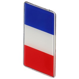 Mobestech 5pcs France Flag Car Window Decal Scratch Vehicle Decorative Sticker for Easy Installation Stylish Car Decor for Patriotism and Vehicle