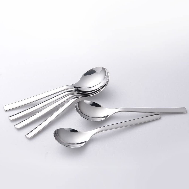 WMF Nuova Tee-/ Kaffeelöffel Set 6-teilig, 13,5 cm, Cromargan Edelstahl