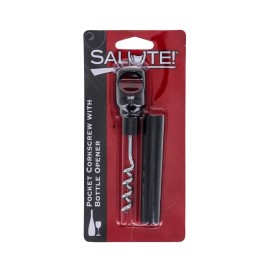 salute Pocket Size Corkscrew - Bottle Opener
