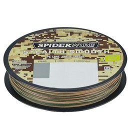 New 2020 Spiderwire Stealth Smooth 8 Braided Line 300 m. (Camo, 0.29mm/26.4kg/58lb)