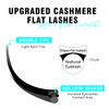 VAVALASH Cashmere Faux Mink Ellipse Flat Lashes 0.15 0.2mm C
