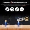 ACMER C4 Air Assist Pump Kit, 30L/Min Adjustable Airflow for
