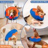 Gimars Inflatable Dog Cone Alternative Dog Donut Collar after Surgery,