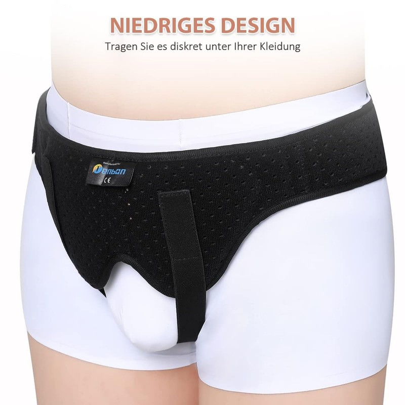 Tenbon Hernia Belt for Men and Women Flexible Adjustable Hernia
