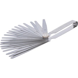 BGS 3083 Precision Feeler gauges 20 Blades, Silver