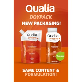Qualia Synthetic Fabric Dye, Easy to Use, Perfect for Synthetic Fabrics: Polyester, Spandex, Nylon, and More, Ultra-Concentrated Colors for Vibrant Results, Citric Orange, 1 Pack