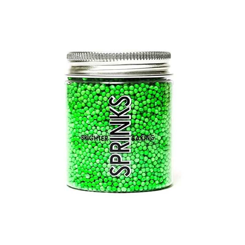 Sprinks Nonpareils Sprinkles 85 g, Green