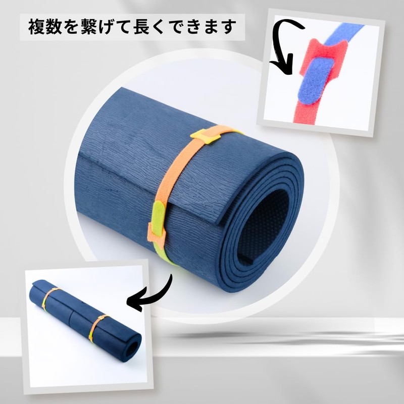 Cablemate CT0502-200W-30 Magic Cable Tie, White, 7.9 inches (20 cm)