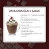 Monin - Gourmet Dark Chocolate Sauce, Velvety and Rich, Great