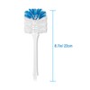 Bottle Brush Replacement Head with Dual Function Bristles for YeuDeuy