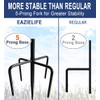 Eazielife Shepherds Hook for Outdoor Bird Feeders Pole 92 Inch