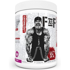 5% Nutrition Full As F Overdosed Nitric Oxide Booster, Stim-Free Pump Pre-Workout | Massive Pumps Strength Gains & Endurance | L-Citrulline, Nitrosigine, Danshe | 350 g (350 g, Fruit)