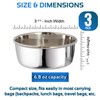 Signoraware Stainless Steel Containers Set | Eco Friendly Storage Canisters