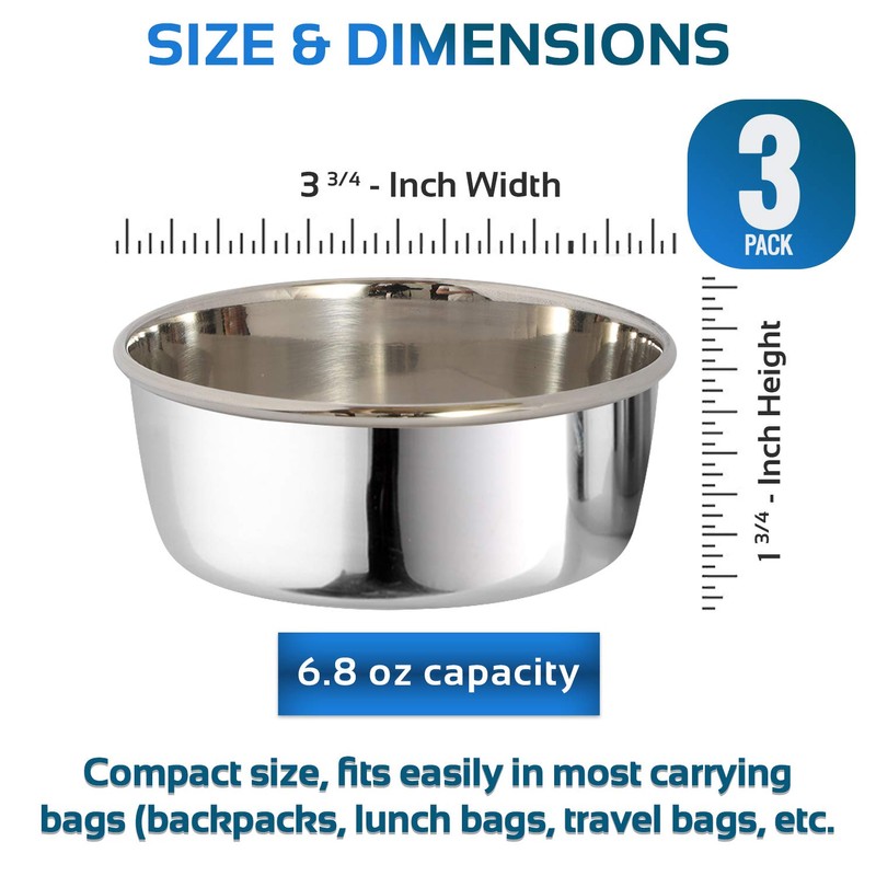 Signoraware Stainless Steel Containers Set | Eco Friendly Storage Canisters
