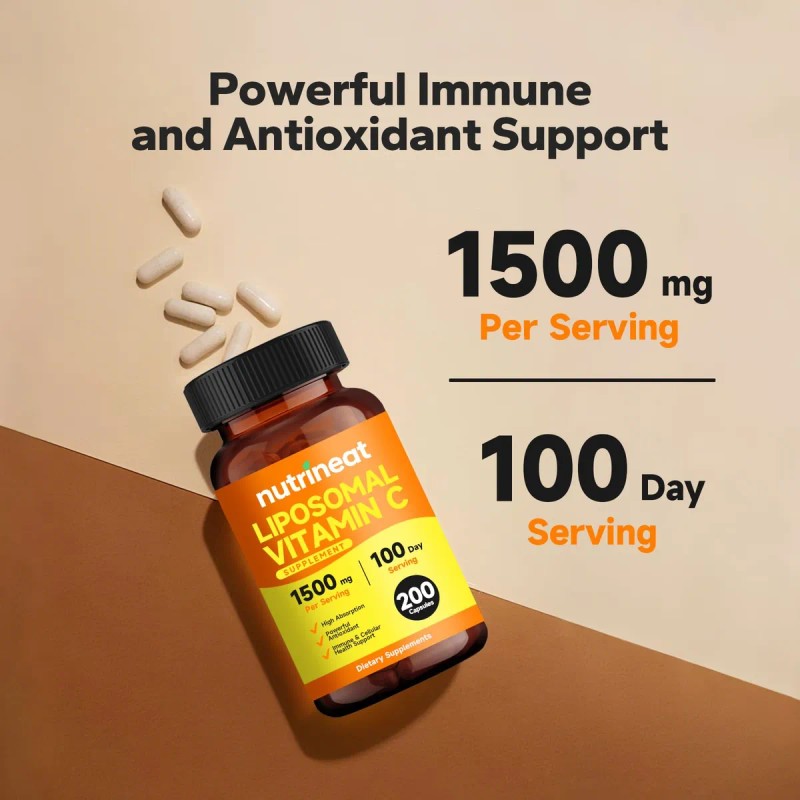 Nutrineat Vitamina C Liposomal 1000mg 200 Cpsulas