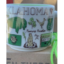 Starbucks Oklahoma Been There Series Across The Globe Collection Ceramic Ornament
