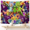 FENDROM Funny Trippy Cartoon Tapestry Wall Hanging Tapestries Aesthetic Wall