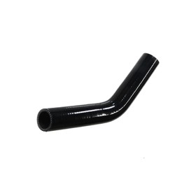 I33T Automotive Silicone Tubing, ID 1-3/16"(30mm) 45 Degree Elbow, 4.7"(120 mm) leg length, Universal 3-Ply High Performance Silicone Hose Coupler for Turbo/Intercooler/Intake Piping (Black)