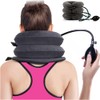 Spinegear Inflatable Neck traction for Home use medically approved 3 layers Air Cervical brace device Spine Shoulder Support for Neck Pain Pinched Nerves & Muscle Strain Collar Stretcher (One Size)