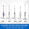 imeccalive S3601 6 Pack Microfiber Steam Pocket Mop Pads Compatible
