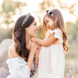 YanJie Braided Headbands for Girls Black & White Headband with NO Teeth Non-Slip Toddler Teen Baby Girl Hair Accessories Back to School Outfits