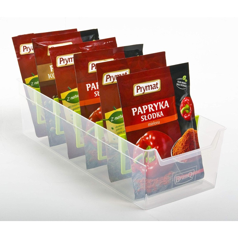 BranQ - Home essential Spice Jars, Kitchen Organiser, Set of