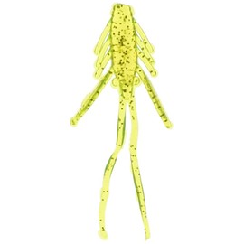 Berkley PowerBait Power Nymph,Chartreuse Silver Fleck,1" (12 Count)