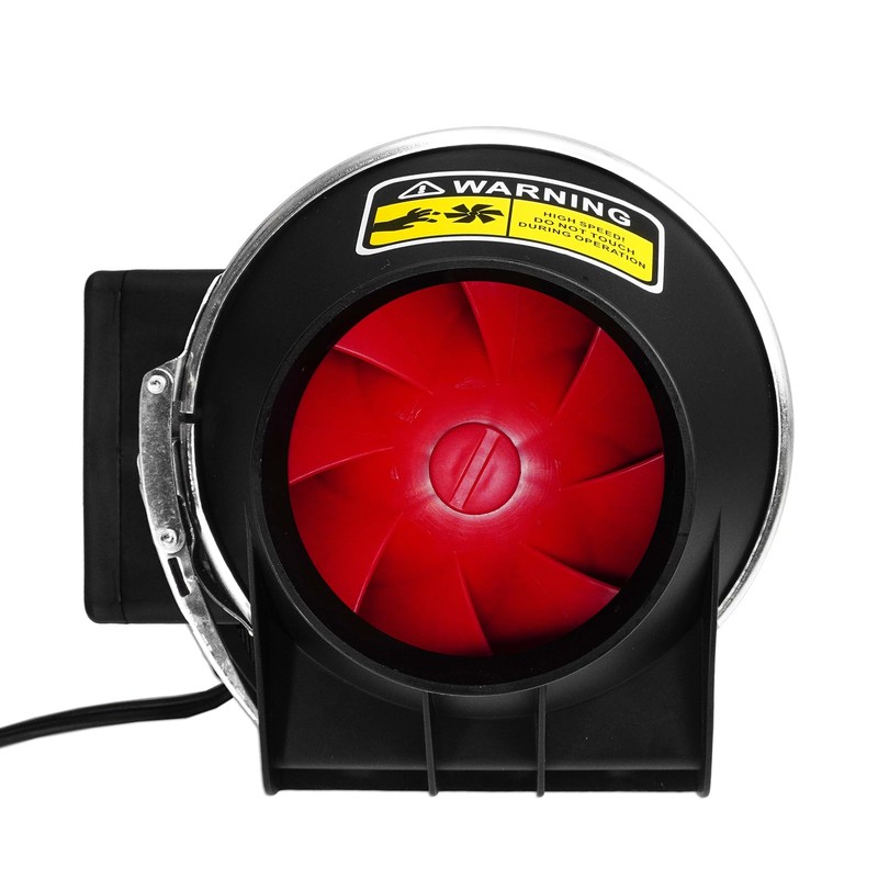 POLISI3D Powerful 3 Inch Duct Fan Ventilation AC Vent Blower