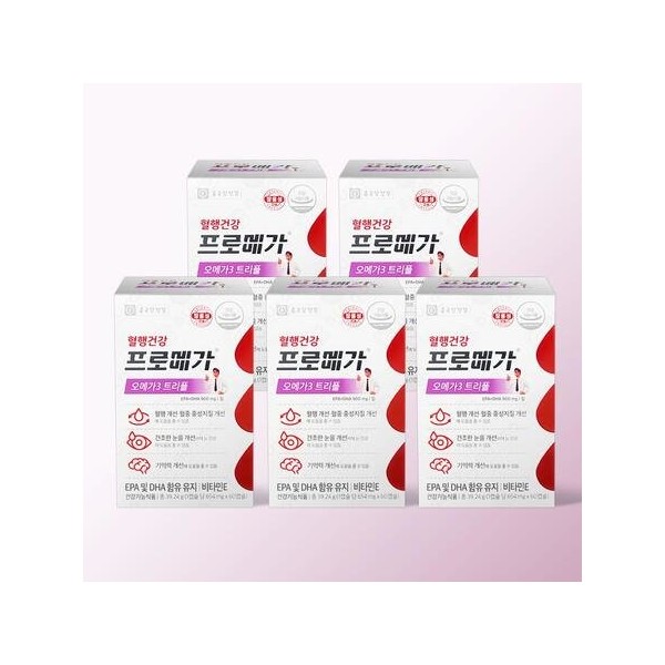 Chong Kun Dang Health Blood Circulation Health Promega Omega 3