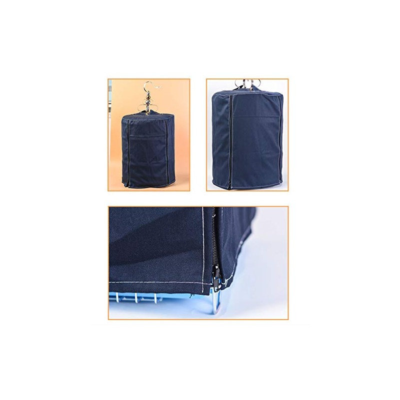 tooloflife Round Bird Cage Cover Shield, Birdcage Light Covers Accessories