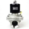BACOENG 1" AC110V Stainless Steel Electric Solenoid Valve (NPT, Normally