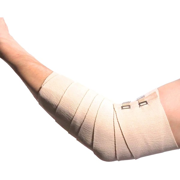 ACE 6" Elastic Bandage with Clips, Beige