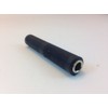 1/4" TO 1/4" MONO COUPLER BLACK PLASTIC GRIP (1 SINGLE)