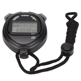 Electronic Stopwatch Multifunctional 2 Lines Show Digital Sports Timer for Swimming Running Training