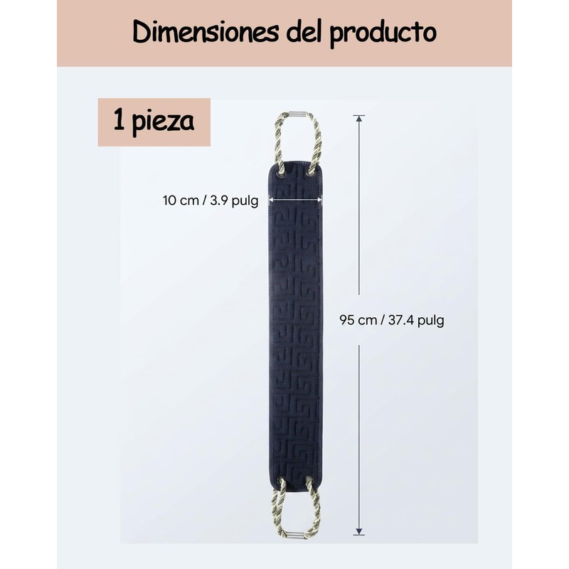 Cepillo para espalda Dvsuaeu 95x10 cm – Limpieza profunda sin