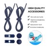 Leimdu No Tie Shoelaces, Reflective Elastic Lock Shoe Laces One